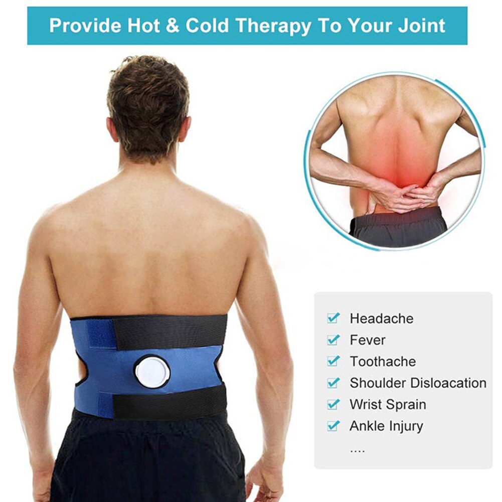 Reusable Ice Pack Wrist Multiple-use Shoulder Ice Bag Set Knee Pain Relief Gel Wrap Body Soft Elastic And Cold Portable