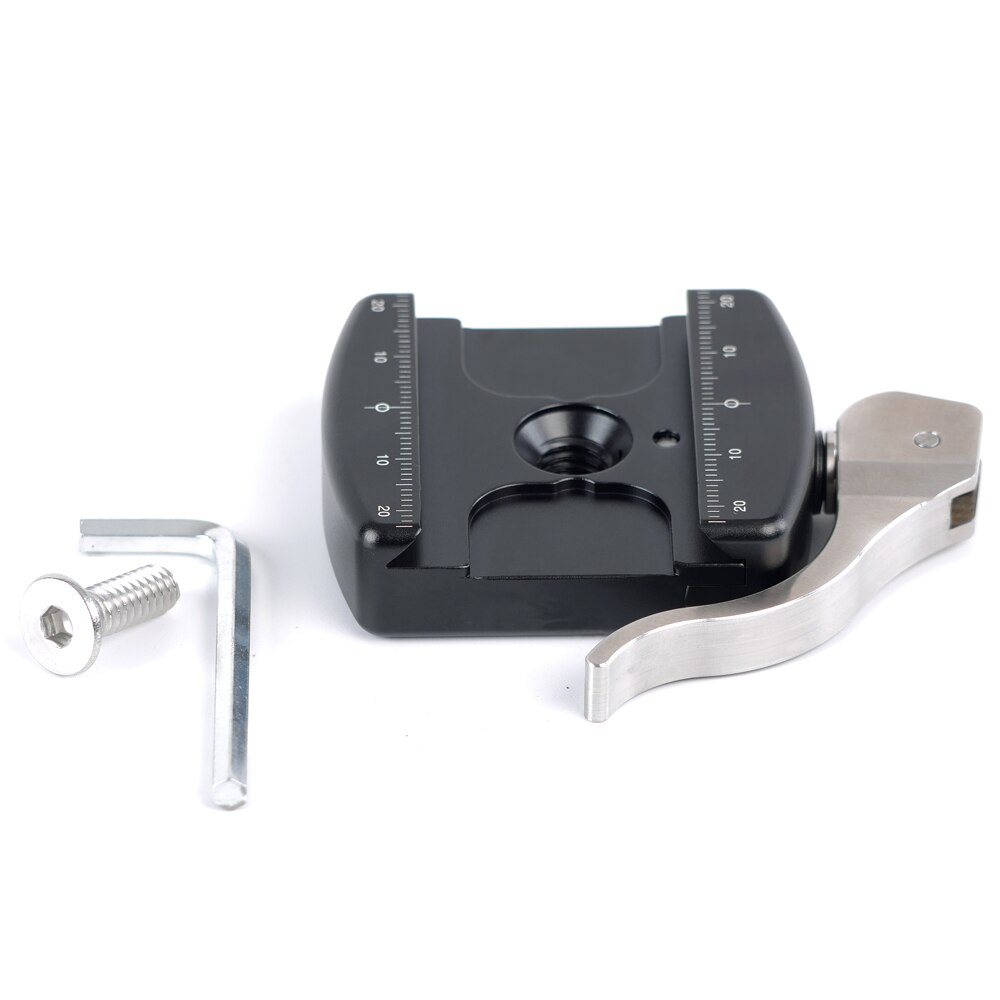 Fittest 50mm Lever-Release Clamp Arca-Swiss RRS Compatible lever clamp for Tripod Ballhead Mount