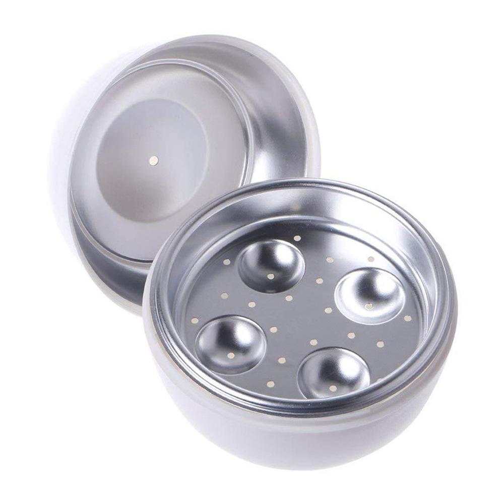 Microwave Oven Egg 4 Egg Boiled Steamer Egg Boiler Household Microwave Special Egg Shape Egg Shaped Steamed Egg