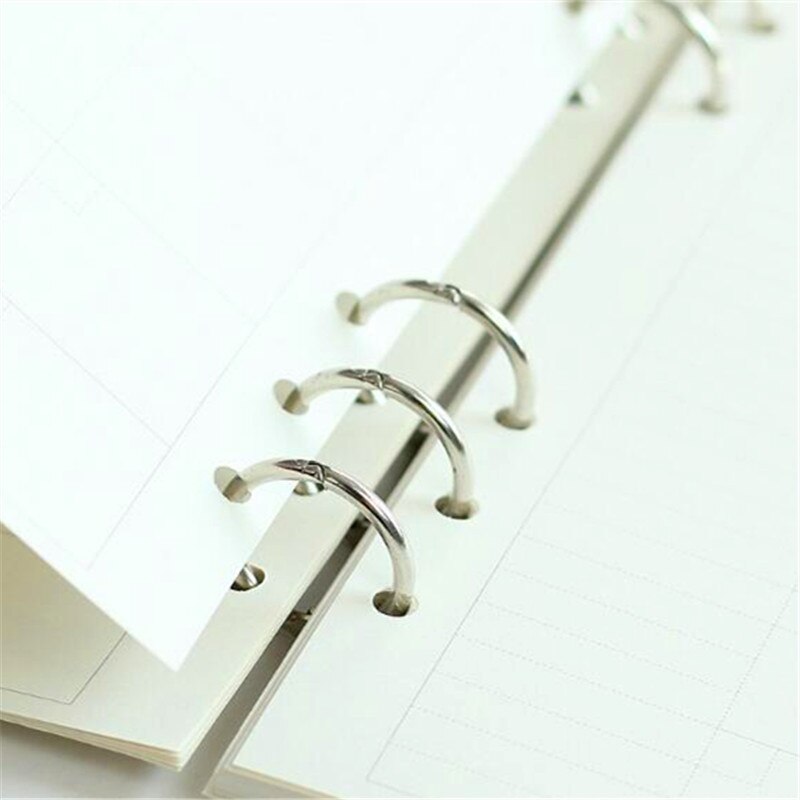 3-ring loose-leaf book collection tool manual DIY three-ring metal ring button A5A6A7 general purpose