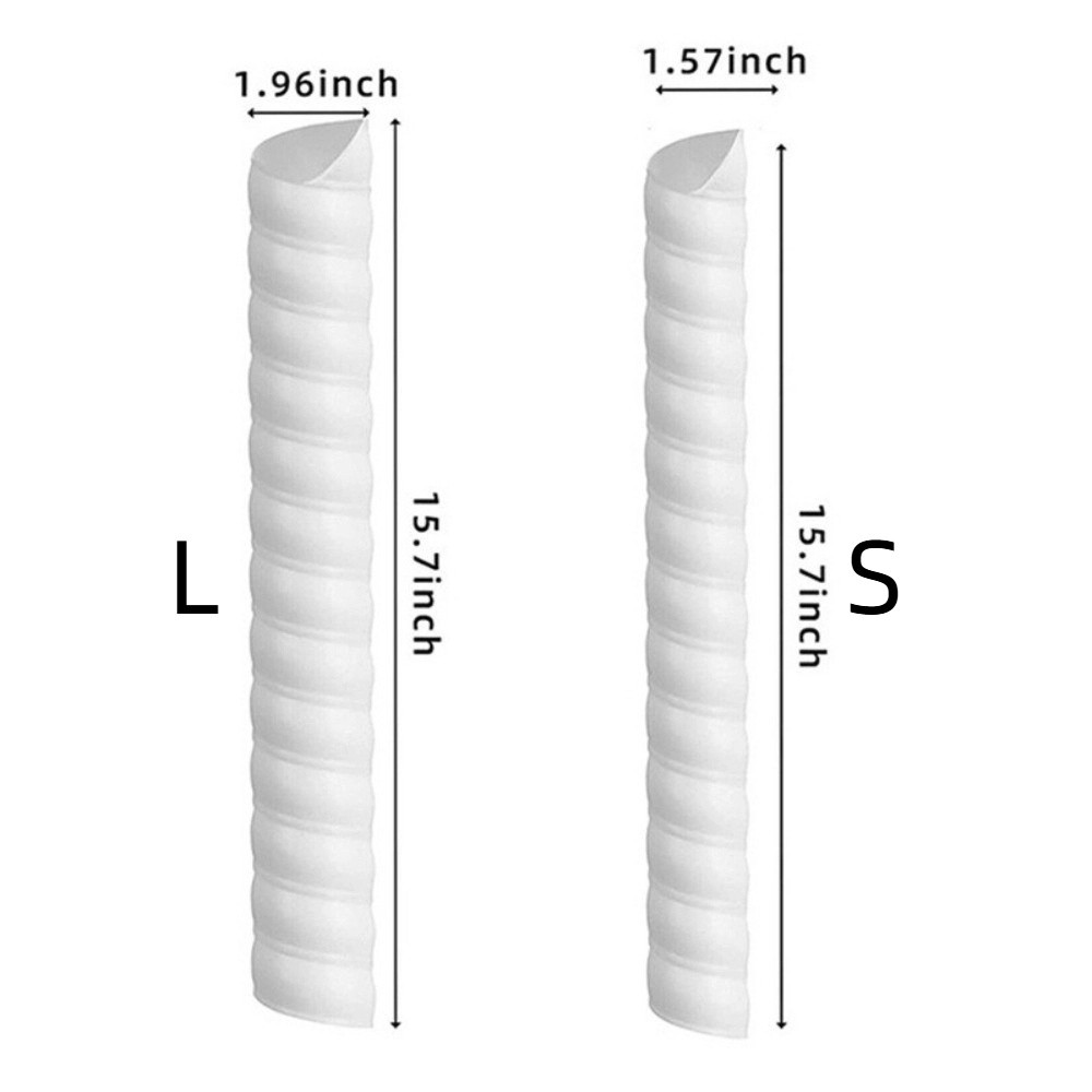 Ochraniacz na kora drzewa 40 cm, spiralny plastikowy ochraniacz tronu drzewa, elastyczne owijki, osłona odporna na gryzienie, ochrona przed jeleniami.