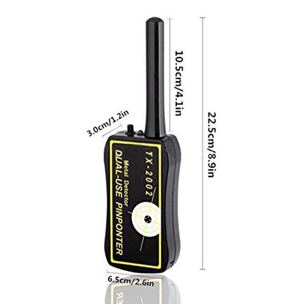 High Sensitivity Handheld Metal Detector Dual-use Metal Pinpointer Detector Finder Waterproof Probe Shaft Sheath