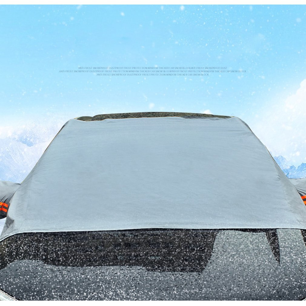 External Thermal Windscreen Cover Compatible with Renault Trafic Vauxhall Vivaro 2001-2014, Luxury Windscreen Protection Sunshades 100% Blackout Blocking UV Rays Car Windshield