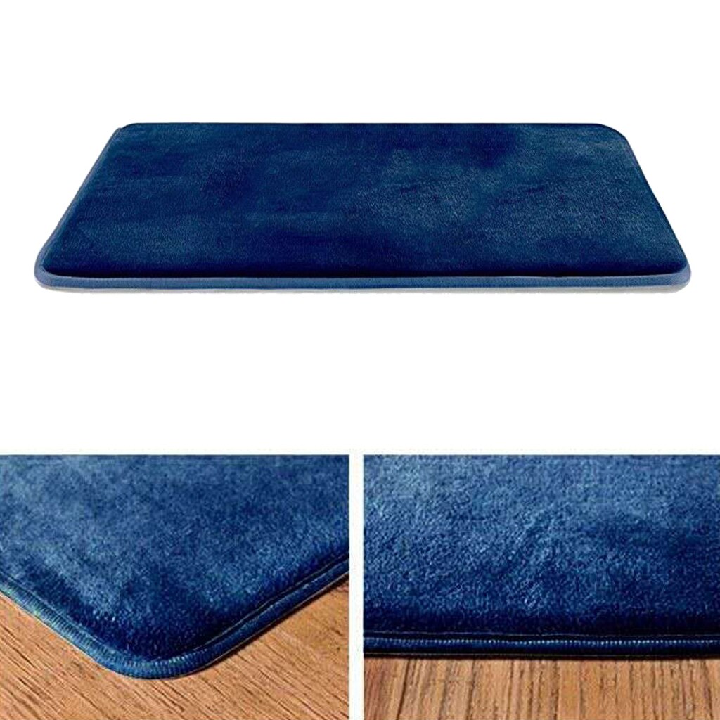 Achim Elle Memory Foam Non-Slip Super Absorbent Bath Mat, 17 L x 24 W