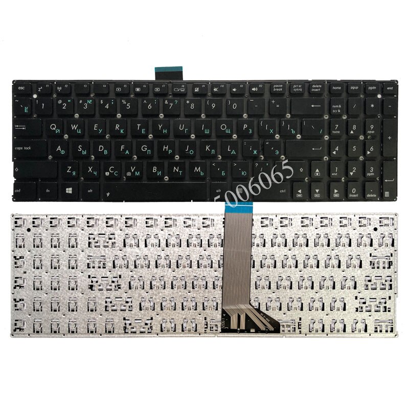 Russische Ru Laptop Toetsenbord Voor Asus X502 X502CA X502C F502 F502C F502CA Met Korte Kabel