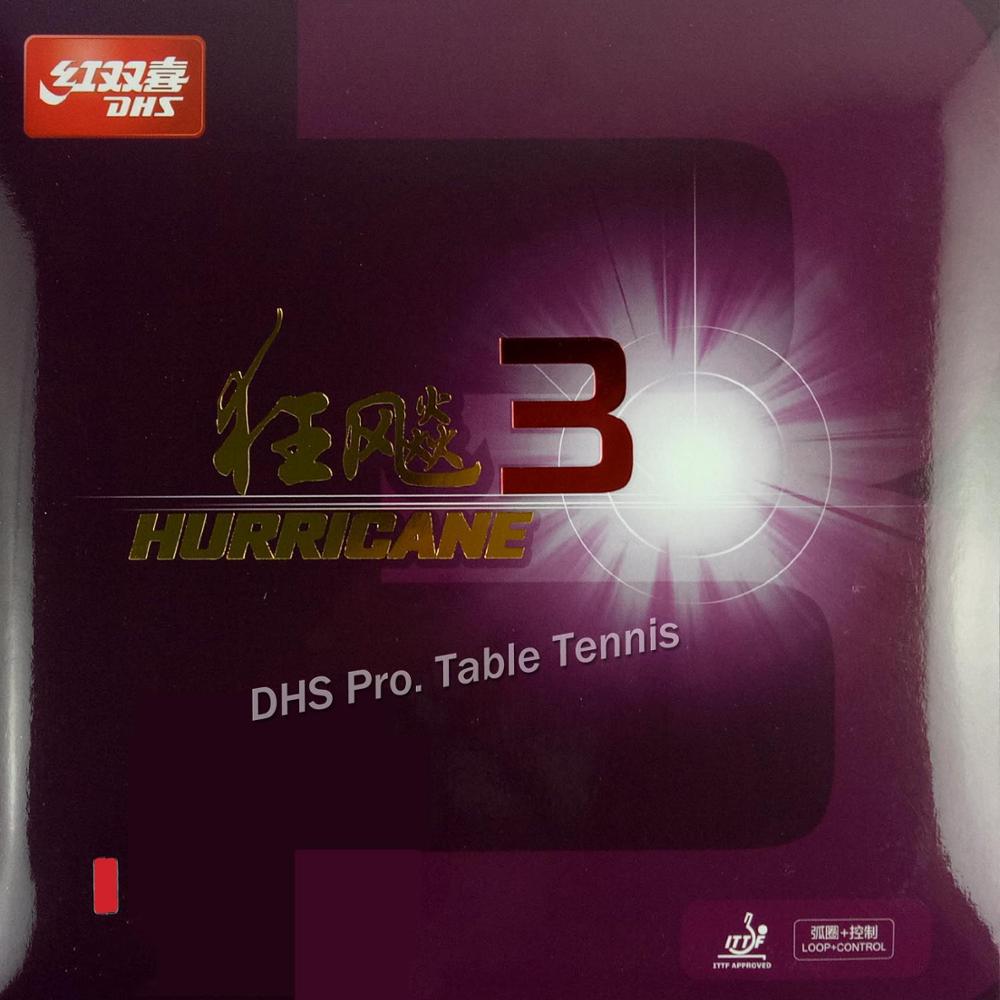 Dhs Hurricane3 (Hurricane 3, Dhs H3) pips In Tafeltennis Rubber Voor Ping Pong Tafeltennis Racket Rubber