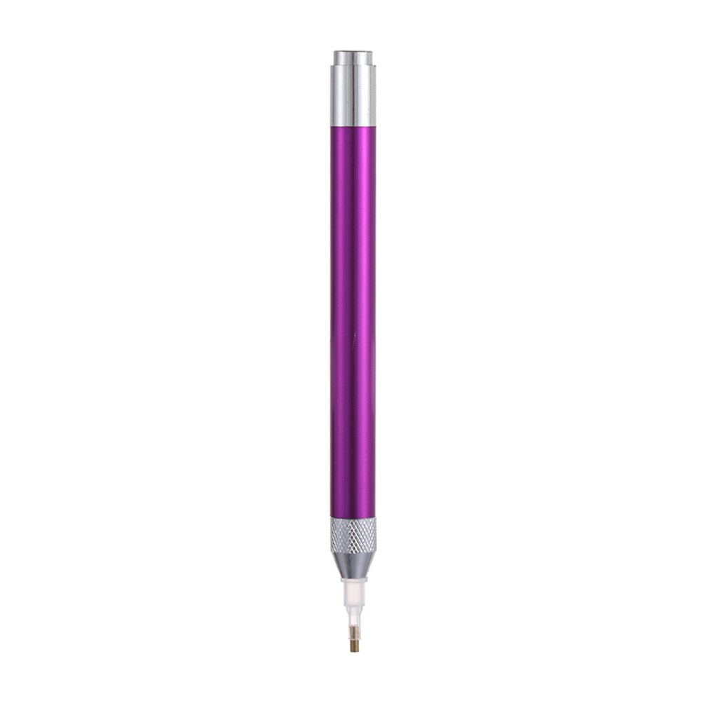 DIY Point Lighting Drill Pen 5D Diamond Painting Tool Cross Stitch Embroidery Sewing Accessories Nail Art Decoration Tool: Purple