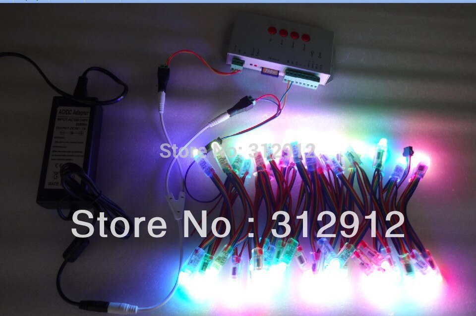 IP68 DC5V 12mm WS2801 PIXELMODUL, farben; 50 stück... – Grandado