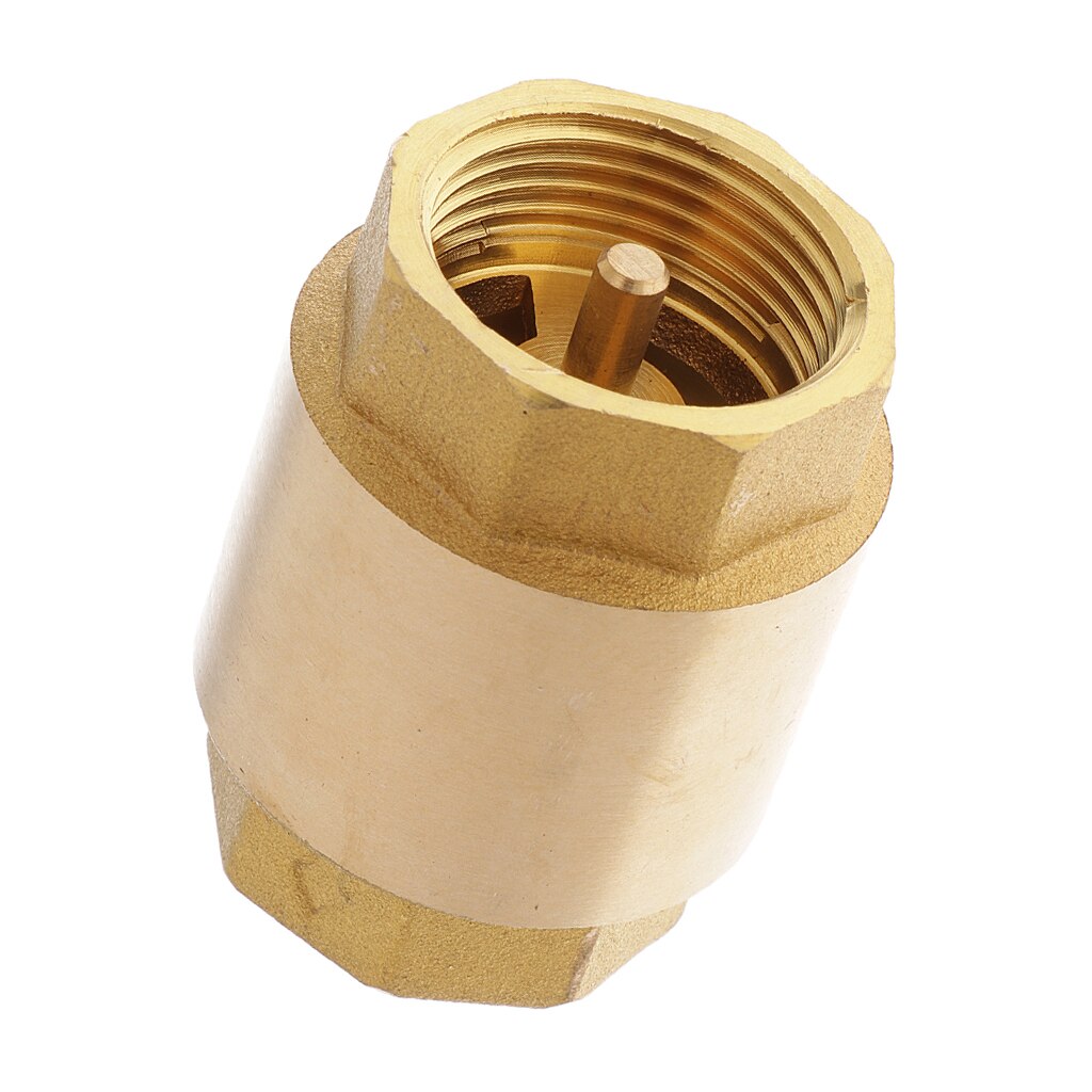 Brass Non-Return Check Valve Air Liquid One Way Check Valve 3/4 Inch