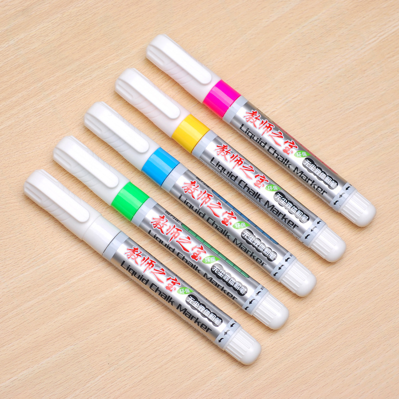 Erasable liquid chalk blackboard pen easy erasable white board pen dust-free environment-friendly