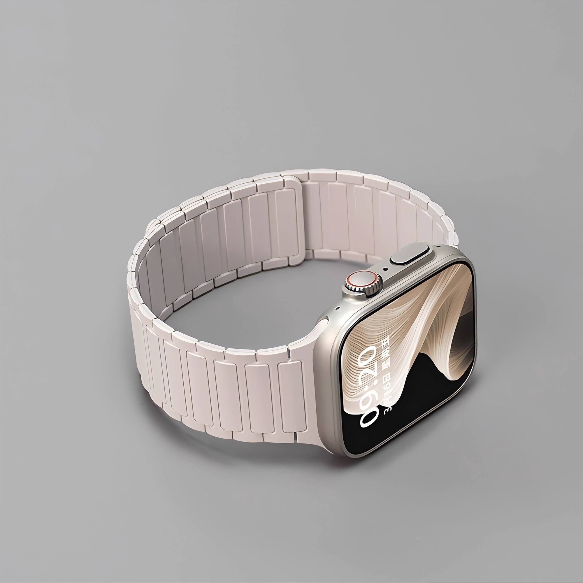 Magnetische band voor Apple Watch Band 45 mm 44 mm 40 mm 46 mm 41 mm 42 mm 38 Siliconen armband iWatch Series 8 7 6 Se 9 10 Ultra 2 49 mm
