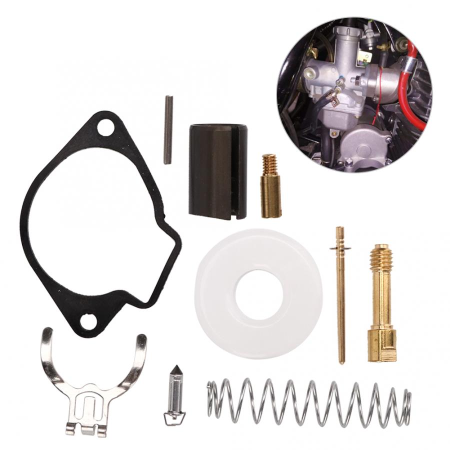 Universal Carburetor Repair Kit Fuel System Parts Fit for 2 Stroke 43CC 47CC 49CC Mini Moto Pocket Bike Motorcycle Carburetor