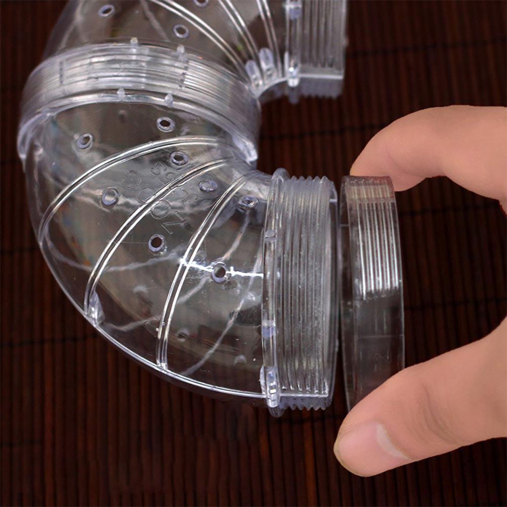 Pet tunnel toy diy bur eksternt tilkoblingstilbehør for hamster