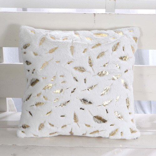 MADIZZ Set van 2 Pluche Faux Wol decoratieve MADIZZ Set van 2 Pluche Faux Wol decoratieve
