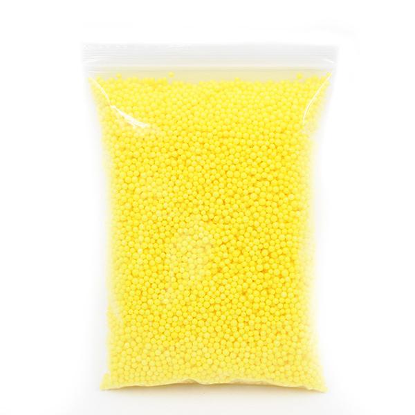 12g Addition For Slime Supplies Warm Color Snow Mud Particles Kit Slime Accessories Tiny Foam Beads Slime Balls Supplies Charms: Yellow