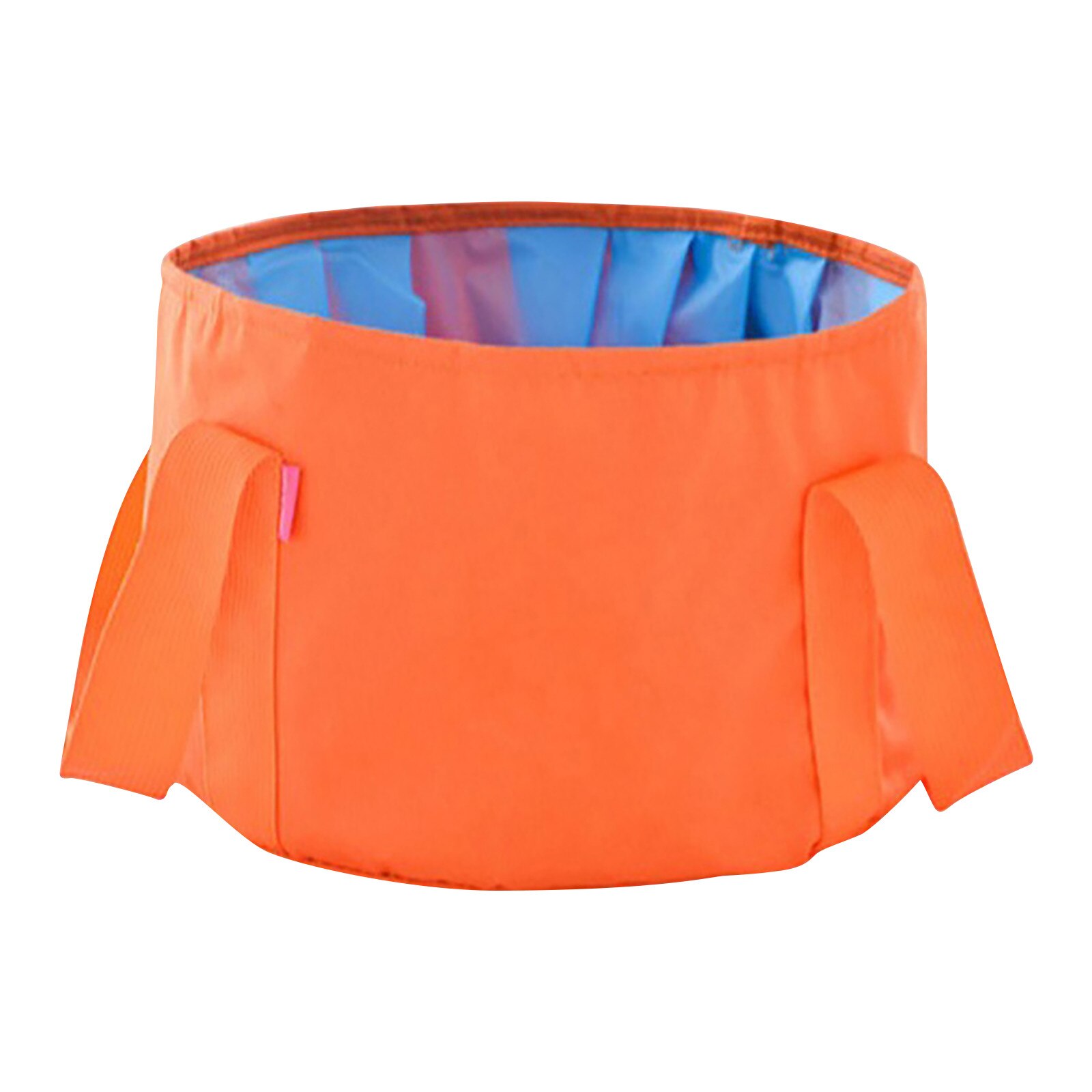 Foldable Basin Travel Camping Washbasin Bucket Fishing Folding Basin Foot Bath Sink Foot soak Bag Multifunctional Bucket: OR