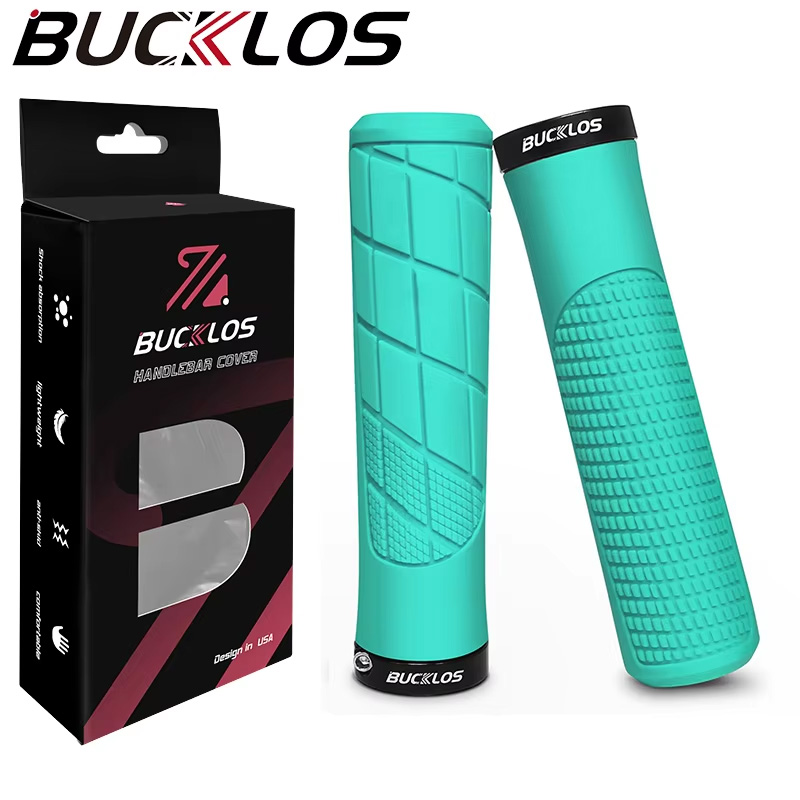 BUCKLOS Bicycle Handlebar Grip Ruber Bike Handle Bar Grips Shock Absorbing Lockable MTB Cuffs Cycling Accessories: Other
