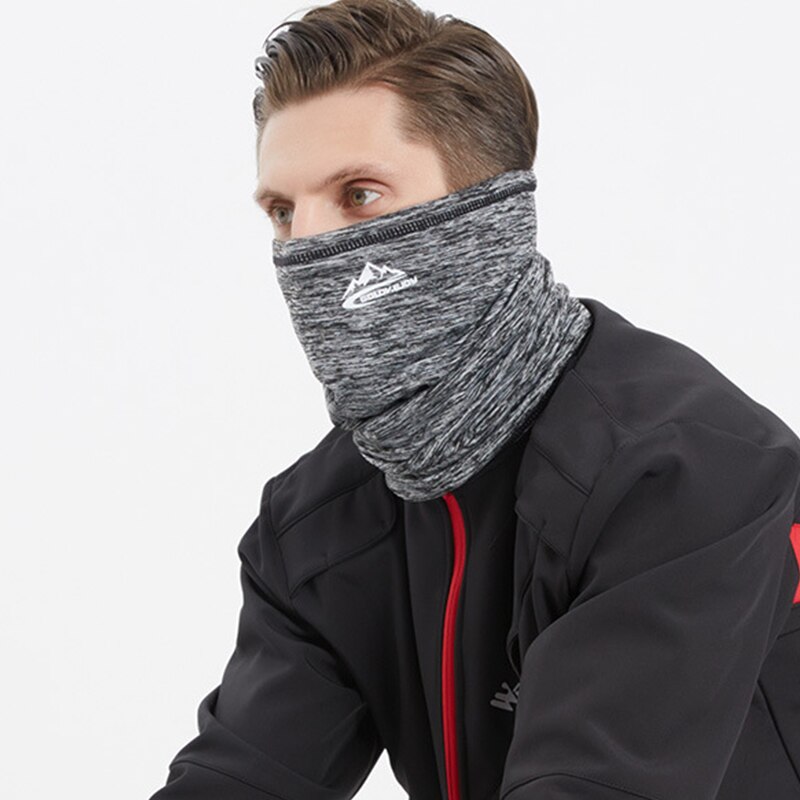 Cache-cou en polaire pour homme et femme, cache-nez thermique, couvre la moitié du visage, pour le cyclisme, le Snowboard, la randonnée, le Ski