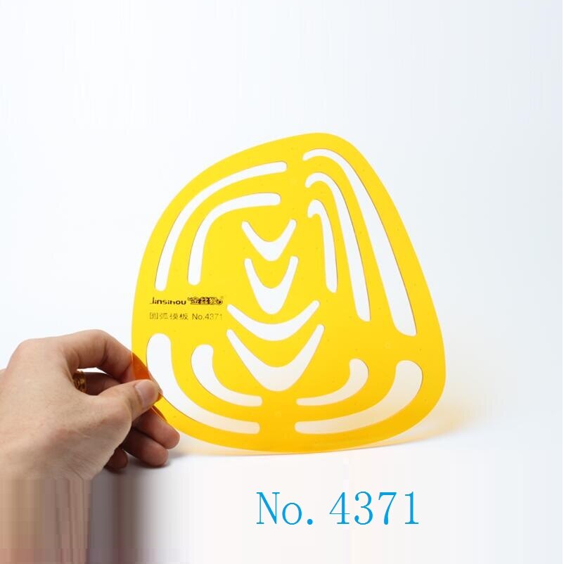 Arc Drawing Template No.4371