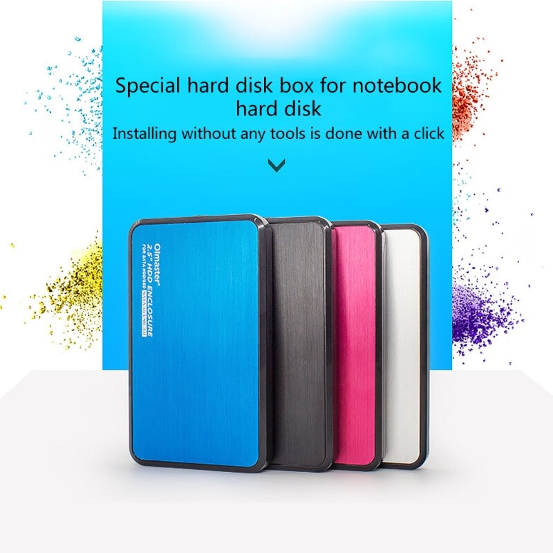 Olmaster Multifunction SATA Usb 3.0 HDD Case 2.5 Inch SSD Enclosure for Notebook PC 8TB Fast Hard Disk Drive Box