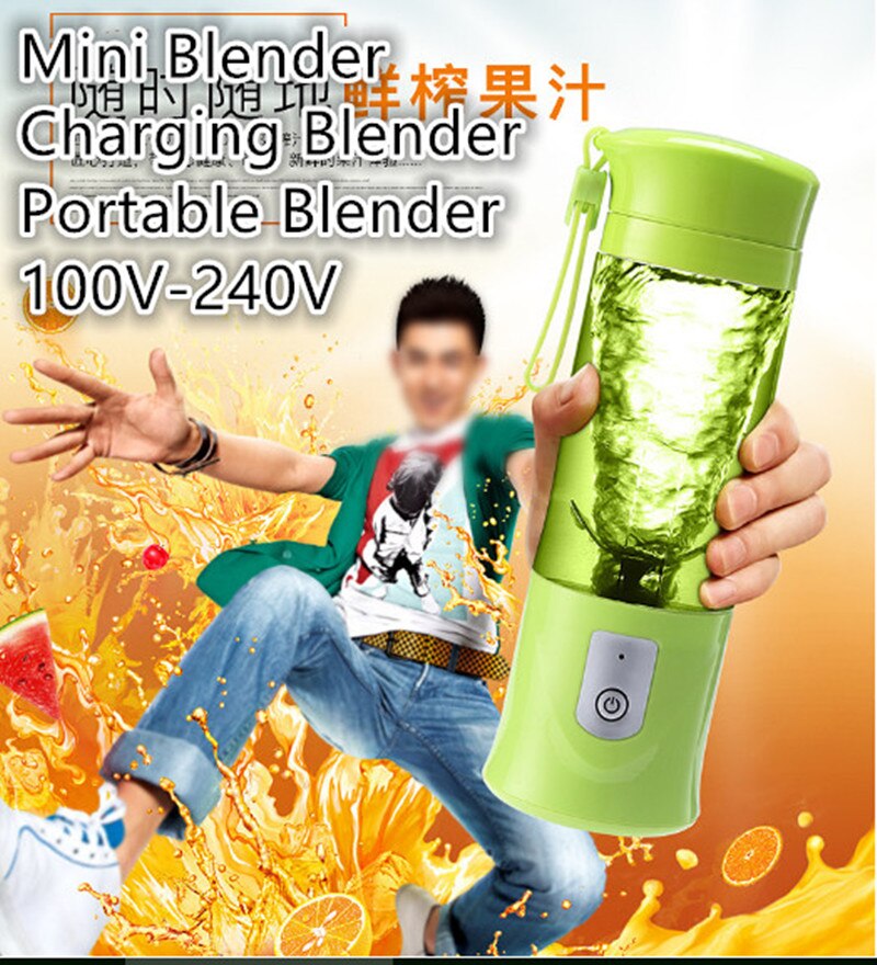 Mini blender hand blender travel blender the rechargeable portable juicer