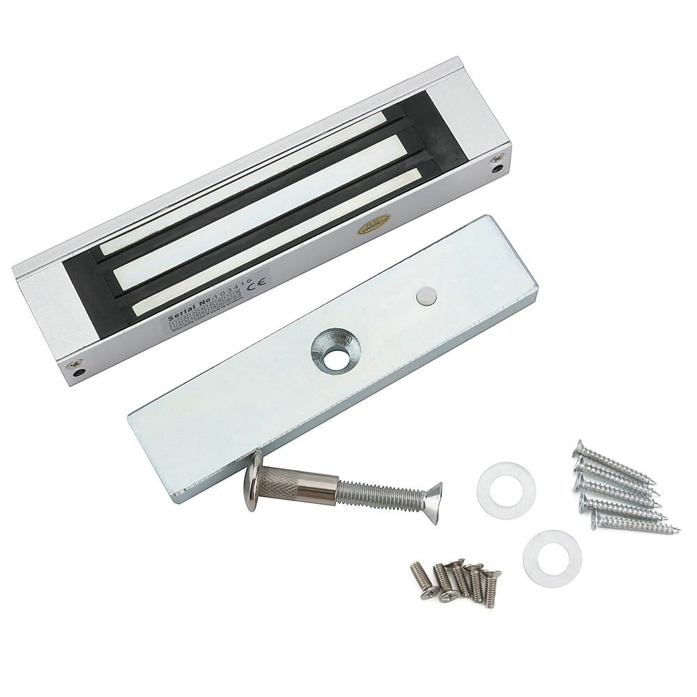 Access Control Electric Magnetic Door Lock 180KG 12V Electric Lock Holding Force