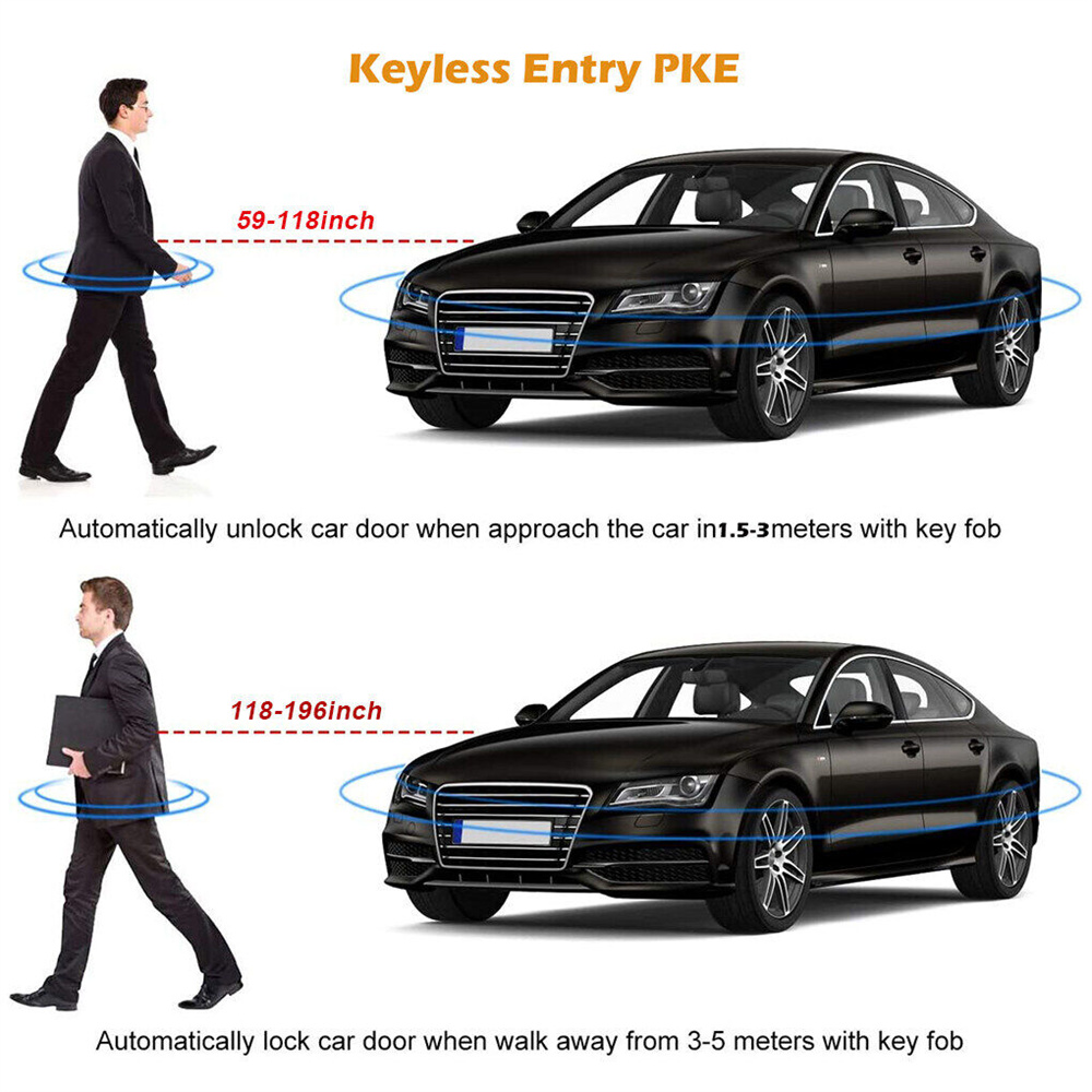 Mobile Phone Remote Control Start Car Autostart Engine One Button Start Stop System Automatic Engine starter Central Locking