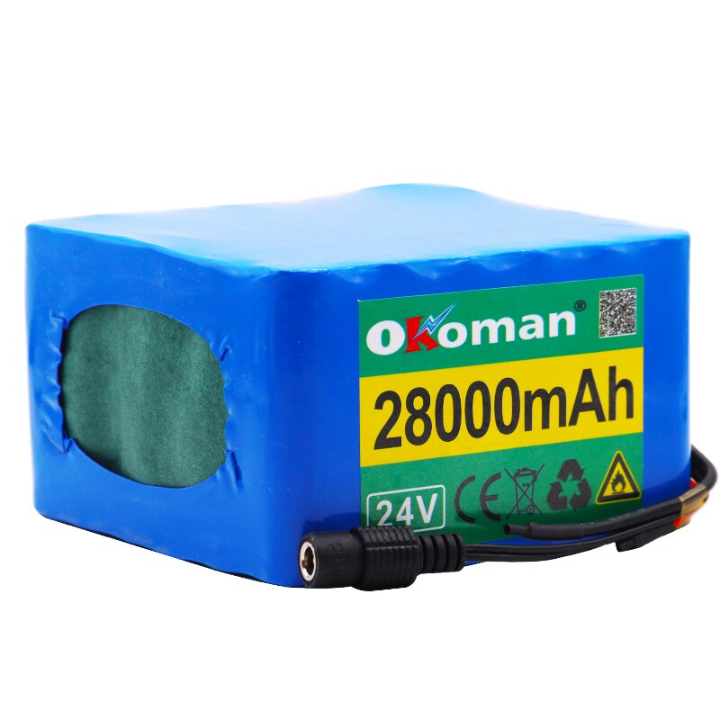 24V 28Ah 6S5P 18650 li-ion battery pack 25.2v 28000mAh electric bicycle moped /electric/lithium ion battery pack