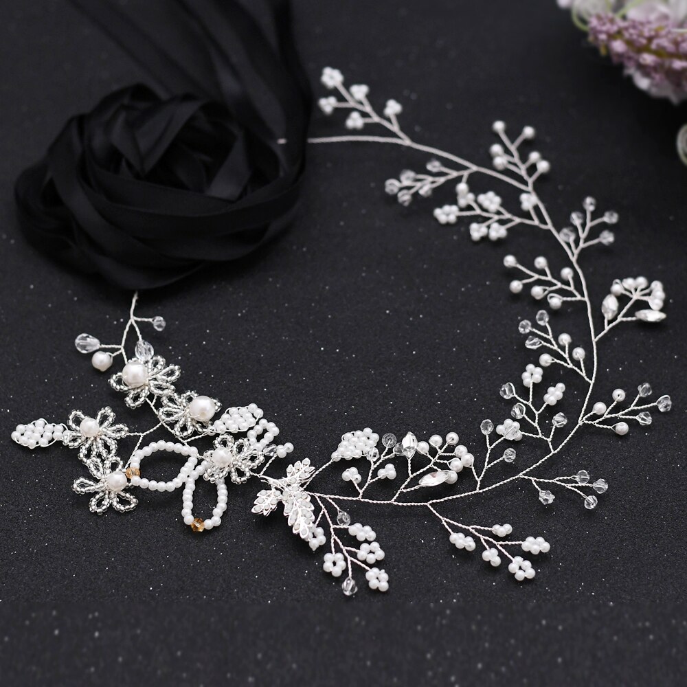 ZMSH07 Trouwjurk Riem Bruid Accessoires Kristal Bruidsmeisje Sash Band Dames Rhinestone Applique Bridal Riemen Voor Vrouwen: black ribbon