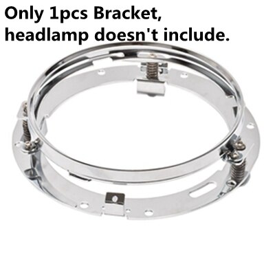 Motorrad 7 zoll Moto LED Scheinwerfer mit 4-1/2 "4,5 zoll LED Hilfs Nebel Vorbei Licht Lampe für harley touren Electra gleiten: Chrom Halterung