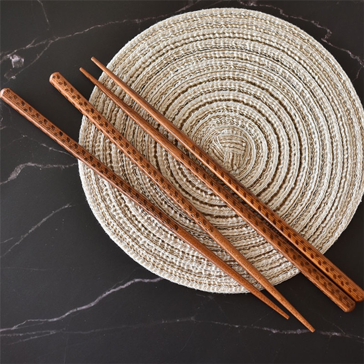 Tre spisepinner sett kinesisk japansk naturlig spisepinner sushi mat pinner pinner spise pinner spise pinner