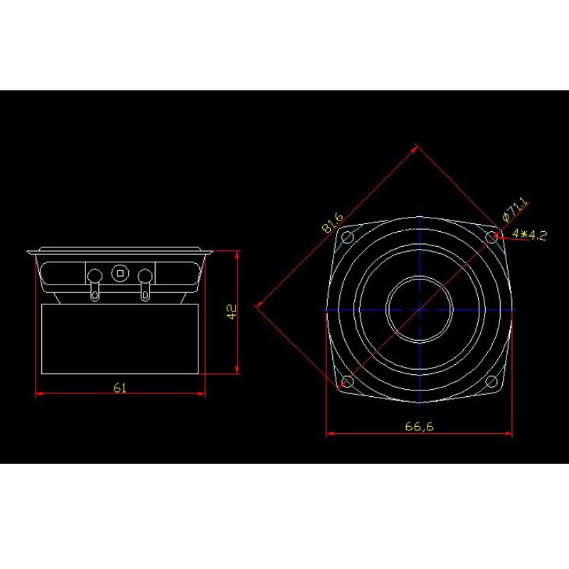 5-30W 2.5 Inch Full Range Speaker 4-8ohm Koorts Luidspreker Diy Tweeter Midrange Woofer Bluetooth Speaker Audio Versterker speaker
