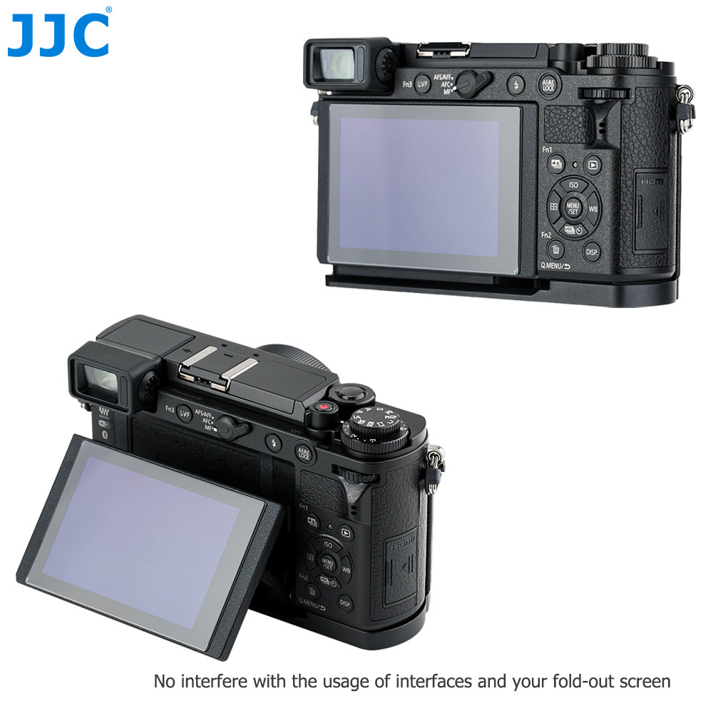 JJC schnell Freisetzung L Platte Kamera Hand Griff Für Panasonic Lumix GX9 GX7 markieren III GX85 GX80 GX7 markieren II ersetzen Panasonic DMW-HGR2