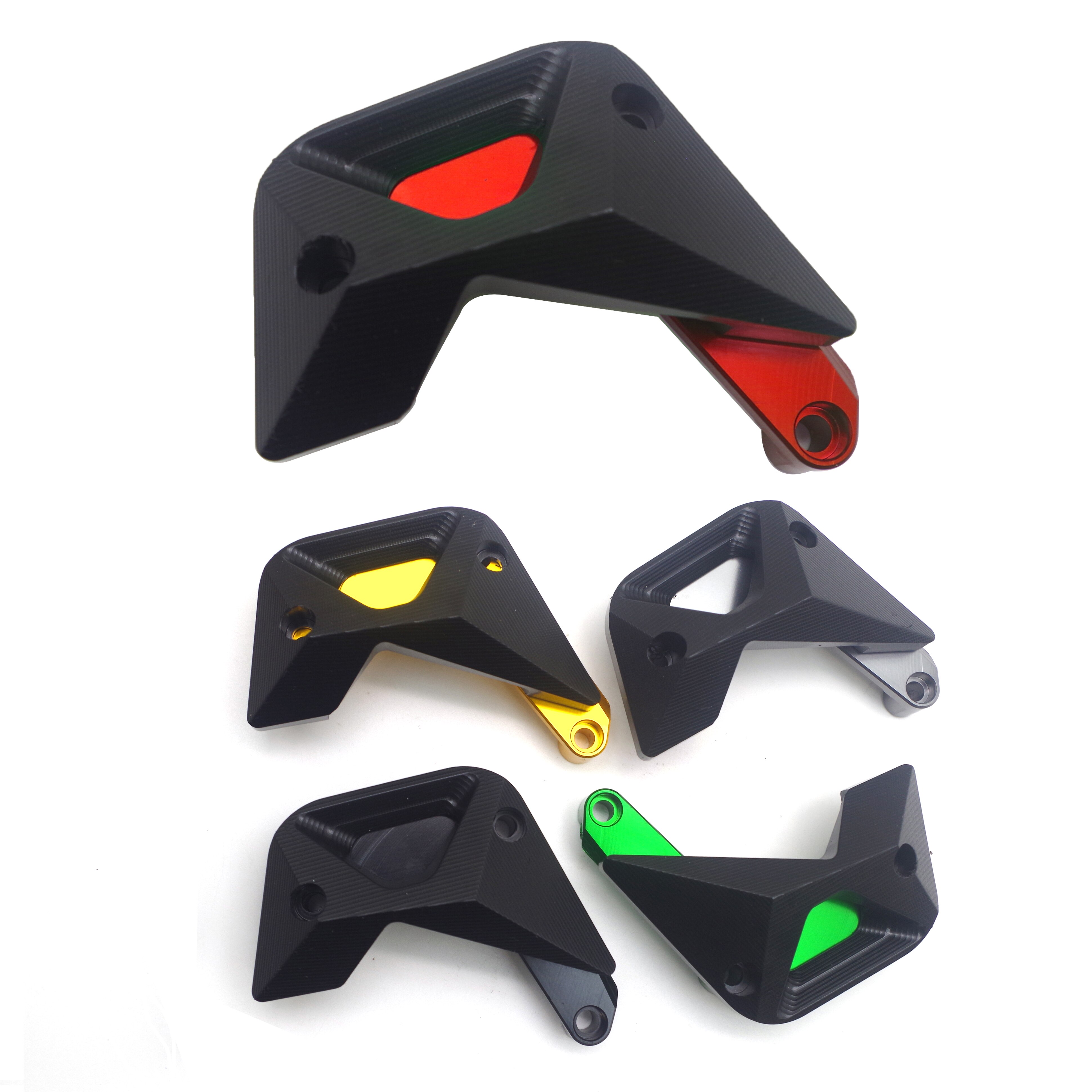 Protector de aluminio CNC para moto r de moto rcycle Protector lateral de motor Cubierta protectora para Kwawasaki Z900 Z1000