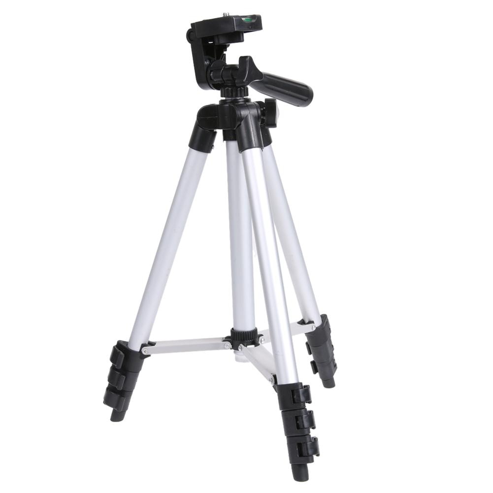 Universele Tablet Stand Statief Met 1/4 "Schroef Tablet Clamp Houder Voor Ipad 2 3 4 Mini Air Pro tablet Camera Statief