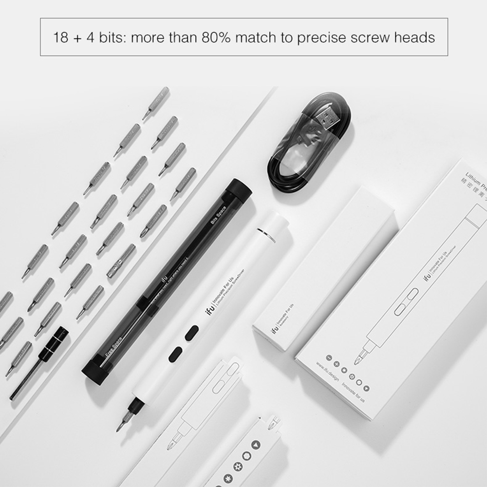 Electric Power Screwdriver Rechargeable Lithium Precision Screw Driver USB Charging For Laptop PC Cellphone Devices Repair Tools