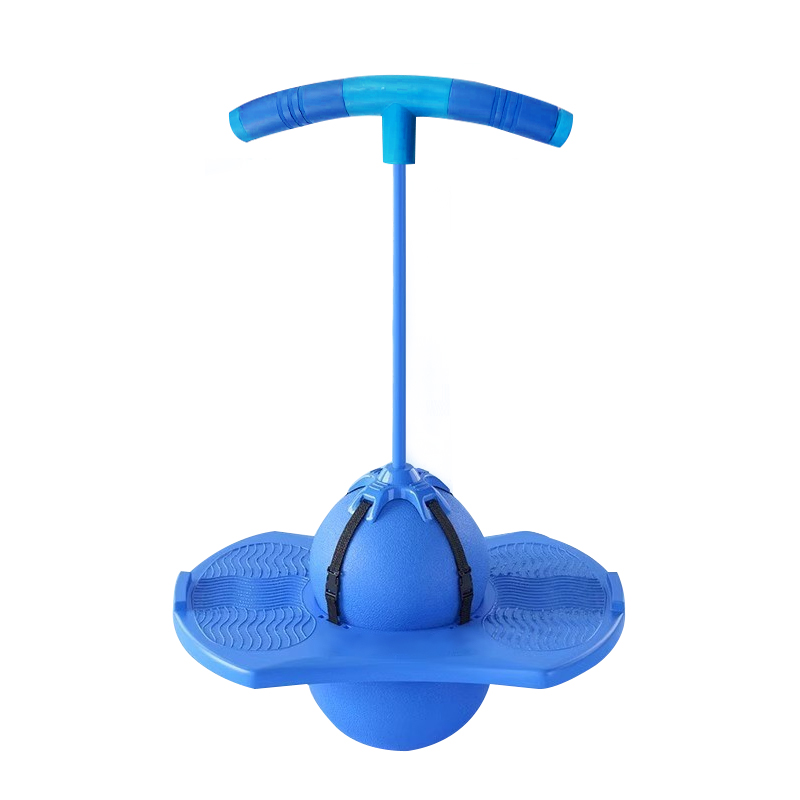 Bouncing Ball Frog Jump Long Height Exercise Equipment Increase High Jump Bouncing Ball Children's Balance Training Equipment: Silver