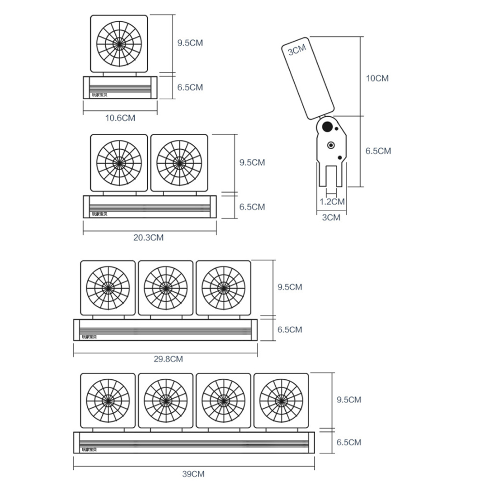 Controle Manieren Temperatuur Aquarium Fans Aquarium Accessoires Aquarium Tank Cooling Fansfans Voor Aquarium Koraalrif Aquarium