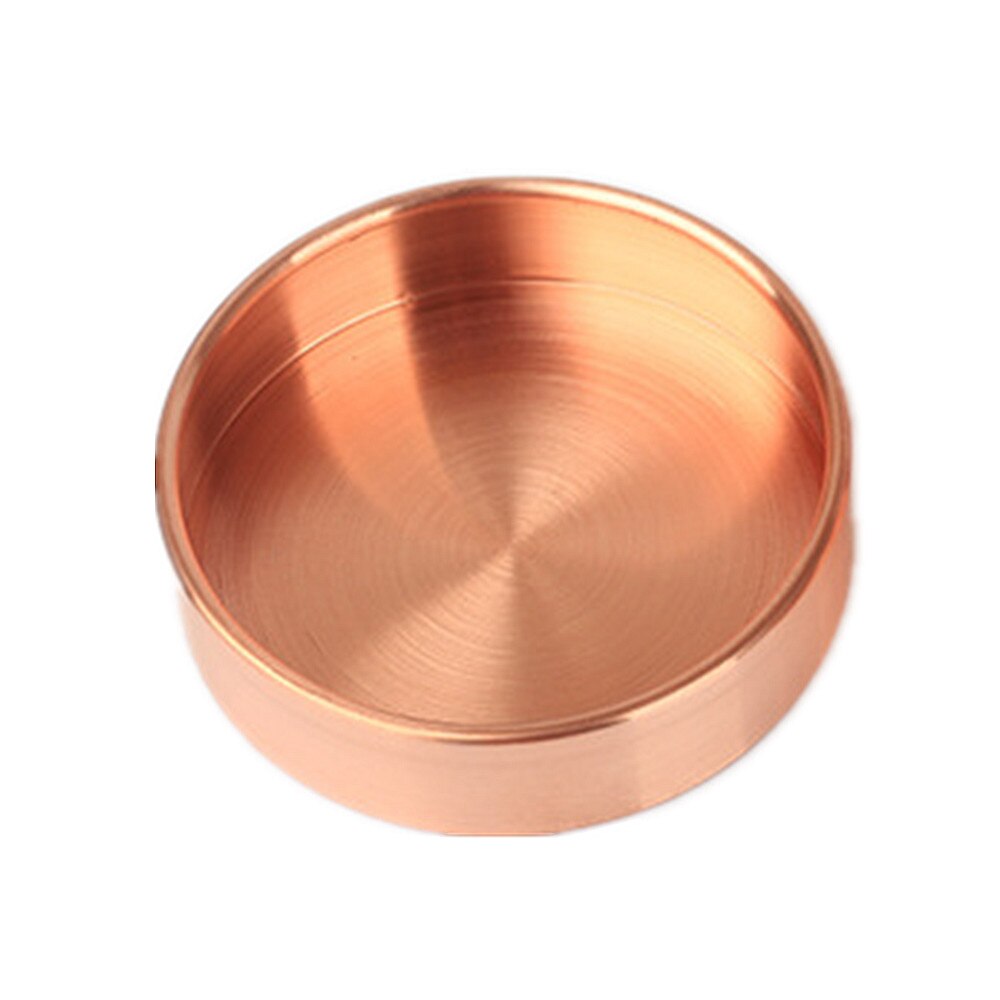 Luxe ronde messing kaptafel houder voor badkamer, commode, keuken, sieraden bureau organizer koperen dienbladen pennenhouder
