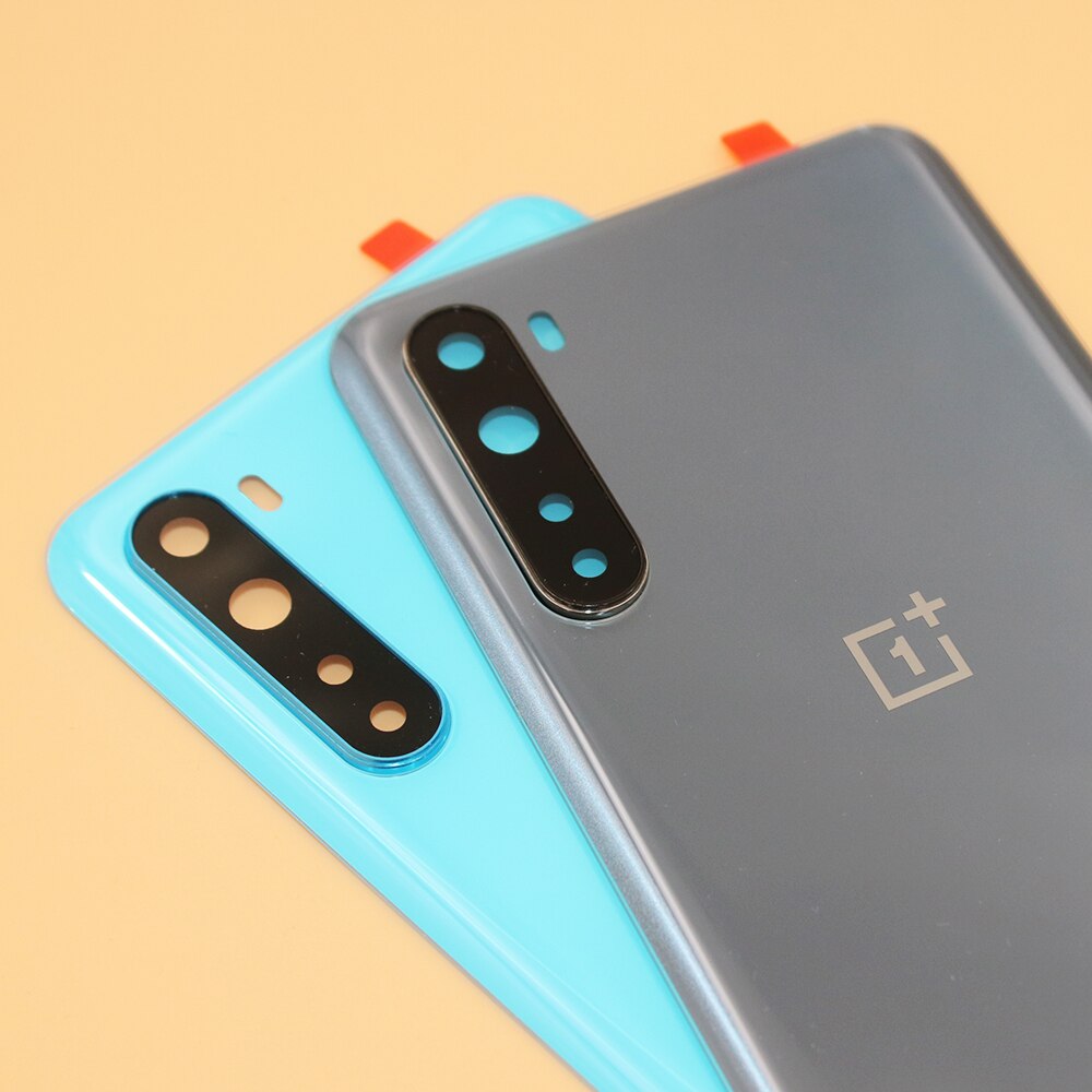 Originele Oneplus Nord 5G Batterij Back Cover Achterdeur Behuizing Vervanging Met Camera Lens Voor Een Plus Nord AC2001 AC2003 Shell