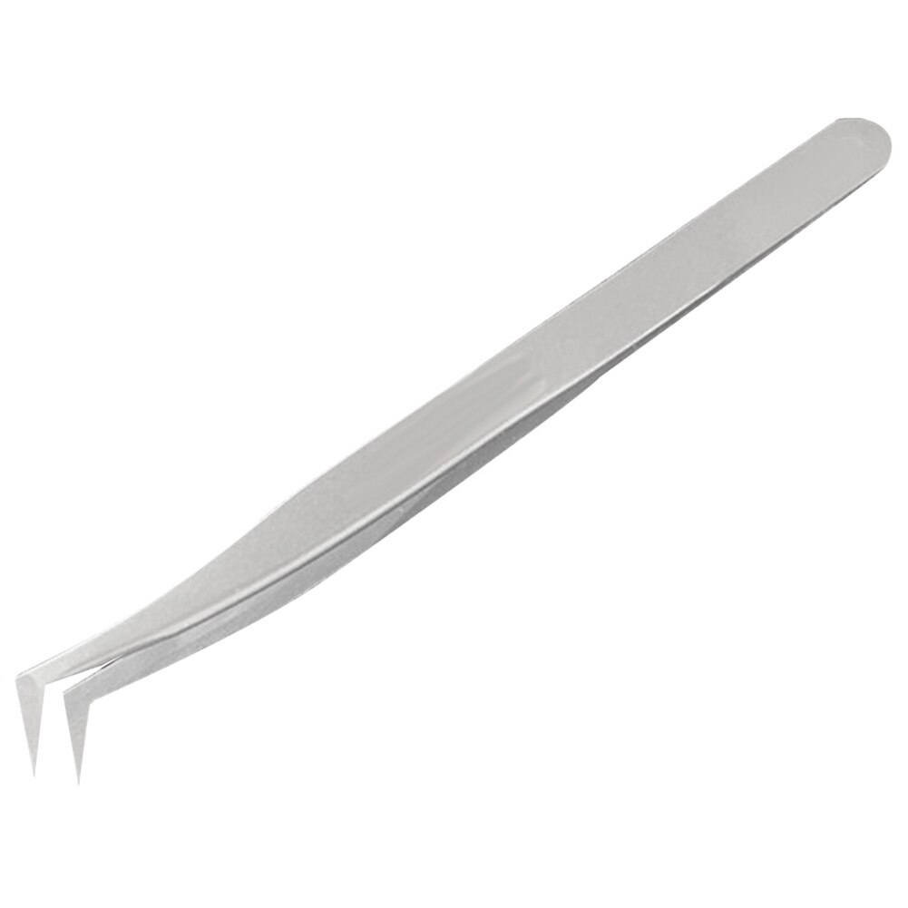 6A-SA Rvs Makeup Wimper Pincet Hoge Precisie Elastische Clip