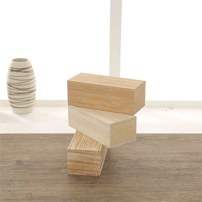 DIY Speciale aanbieding vintage bamboe houten doos rechthoekige paulownia doos desktop opbergdoos sieraden opbergdoos houten case