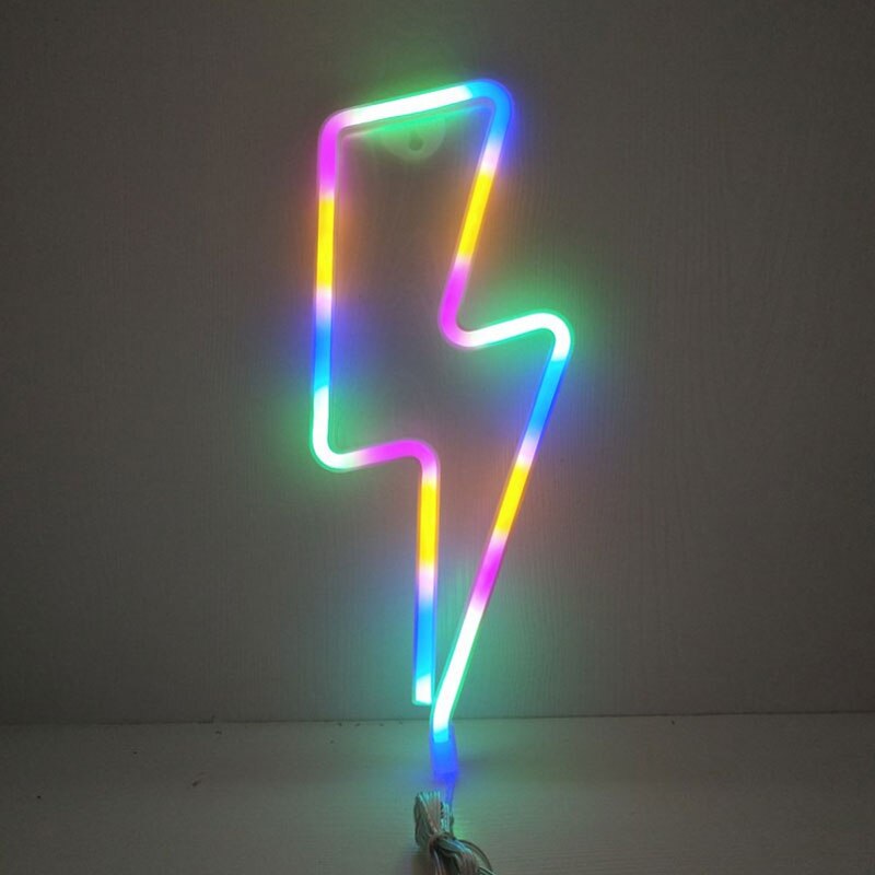 Kleurrijke Neon Licht Led Lightning Neon Sign Usb Thuis Neon Letters Verlichting Voor Kamer Party Bruiloft Decoratie Xmas Neon lamp