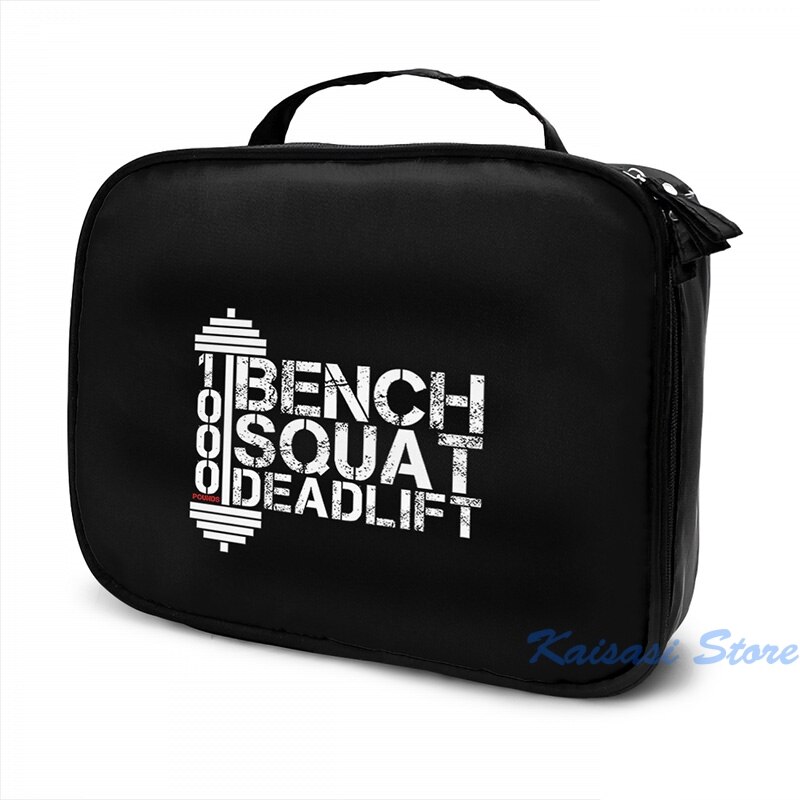 1000 Pounds Bench Squat Deadlift Powerlift Club Fitness Bodybuilder Bodybuilding USB Charge Backpack men School bags laptop bag