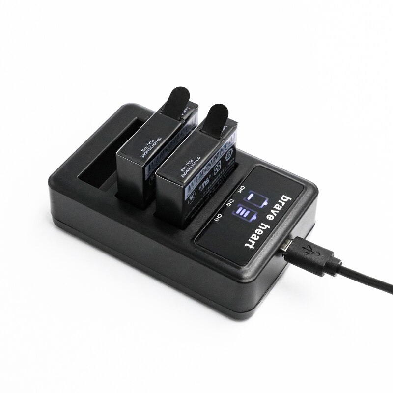 Xiaomi-Batería de az16-1 para cámara de acción Xiaomi Yi II yi, 4k, 4k, cargador LCD, az16-2, para Xiaoyi Lite Yi 360 VR