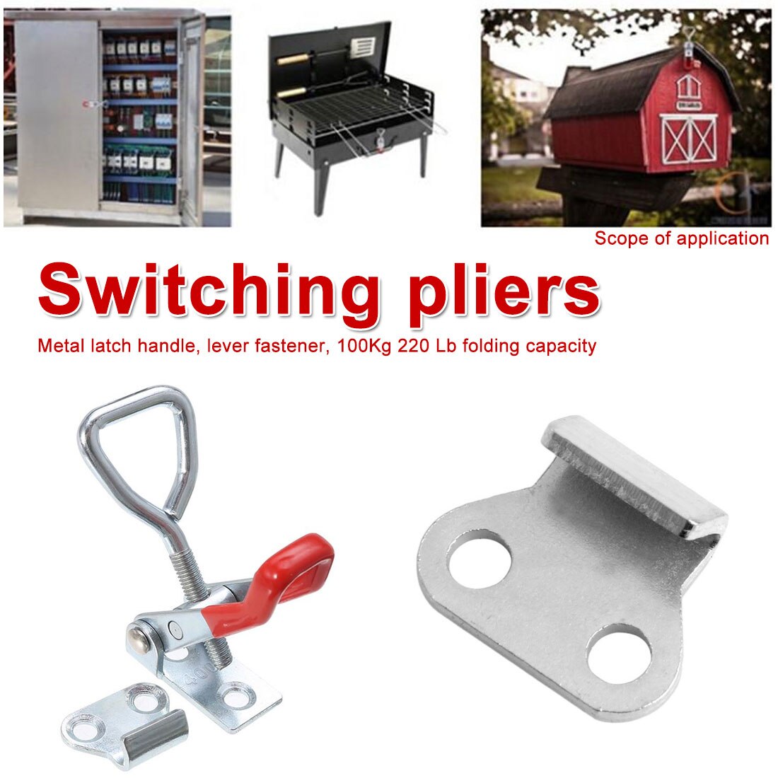 1pcs Quick Toggle Clamp Clip Quick Release Holding Latch Hand Tool welding tools clamps wood