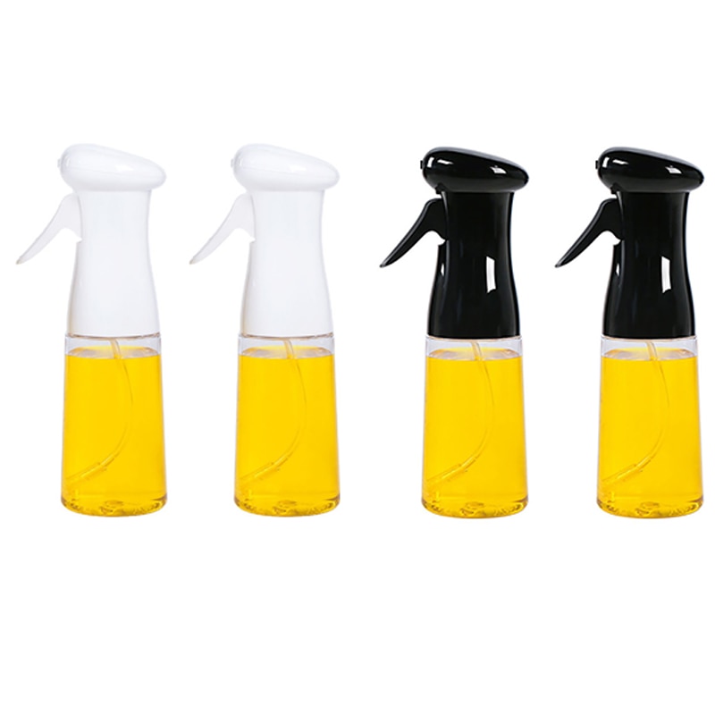 2 st plast multifunktion bärbar oljeflaska spray vinäger spray oljeflaska för kök bbq picknick