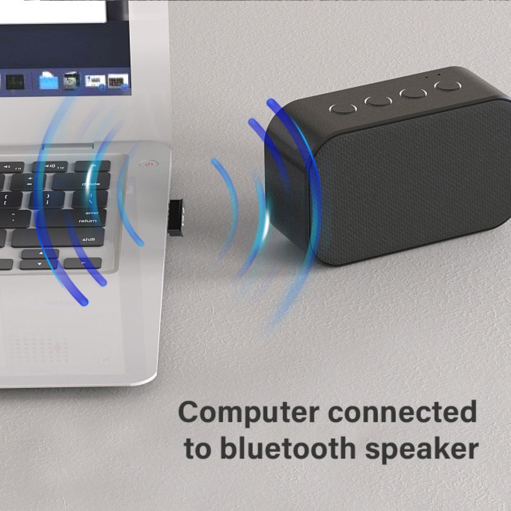 Mini Wireless Bluetooth dongle 5.0 Transmitter Adapter Dongle for PC Laptop Computer usb bluetooth 5.0 adapter блютус адаптер