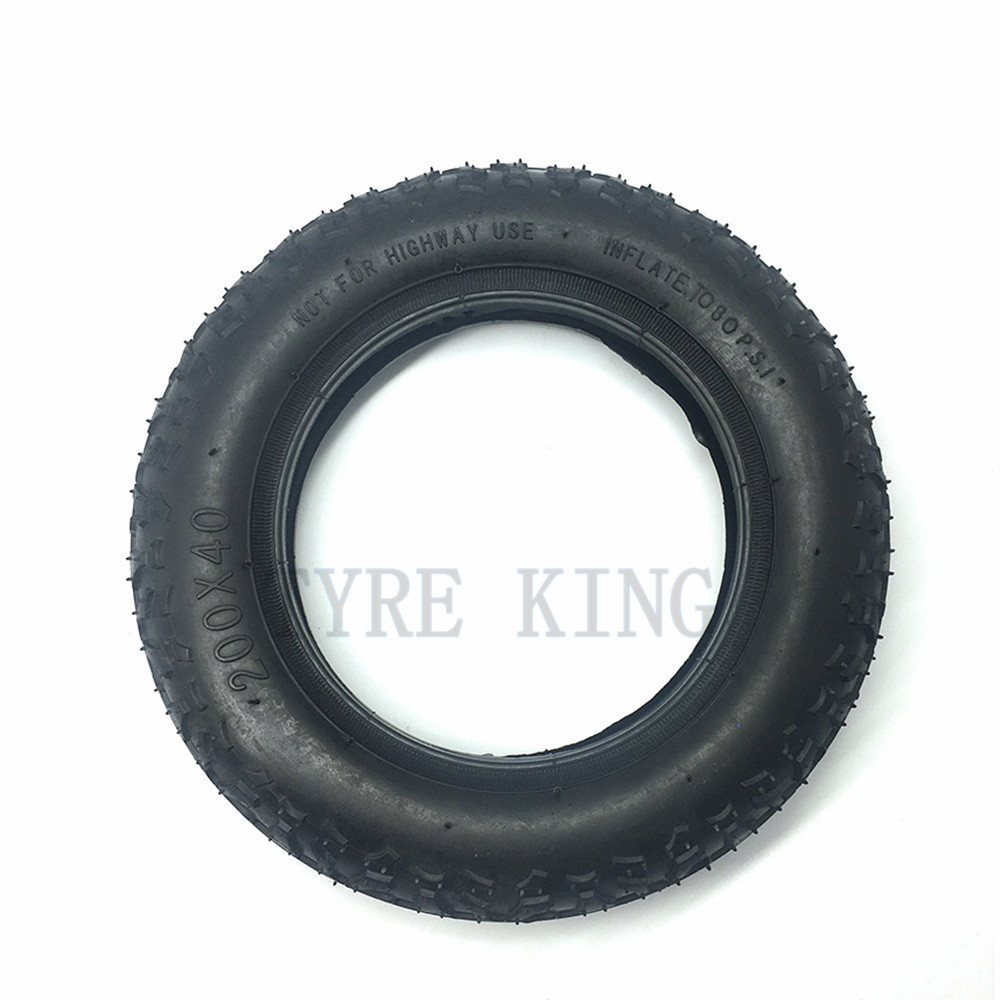 200X40 Inner Tube Outer Tire 200*40 Pneumatic Tire for Folding Bicycle Scooter Car Motorcycle Accessories Baby's Car