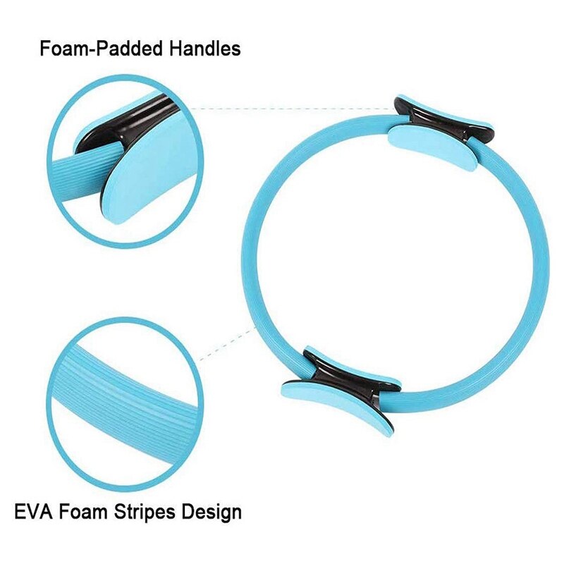 -pilates ring fitness magic pilates cirkel thuisgympak versteviging dijen buikspieren en benen voor body toning & yoga training